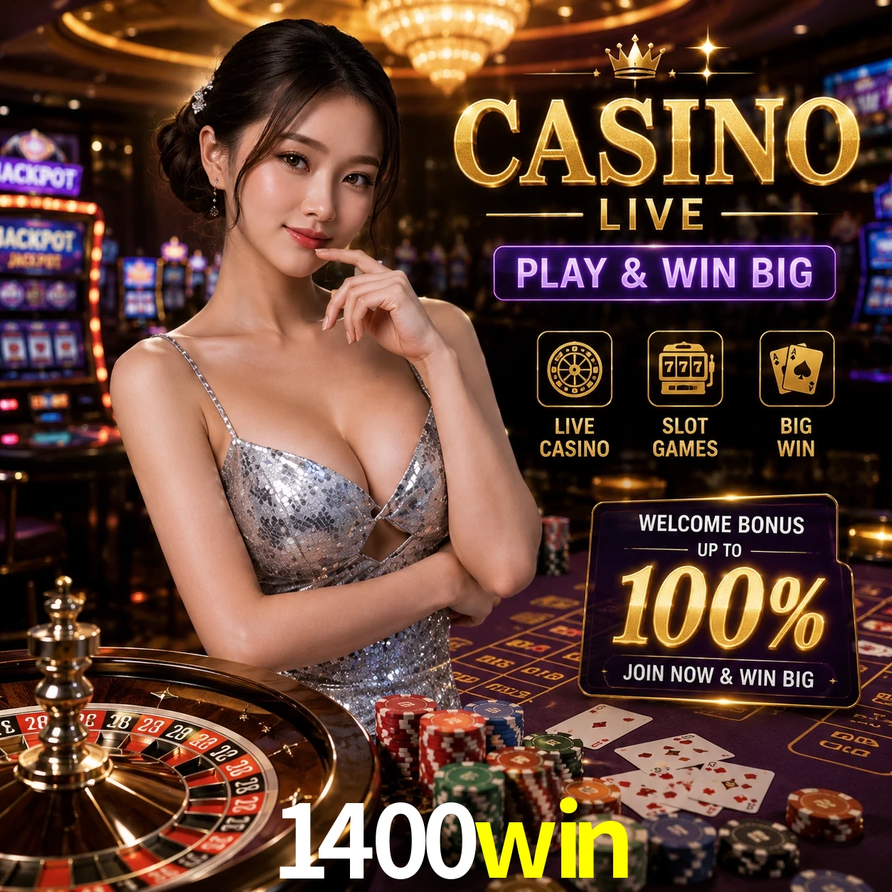 Aplicativo móvel 1400win para iOS e Android