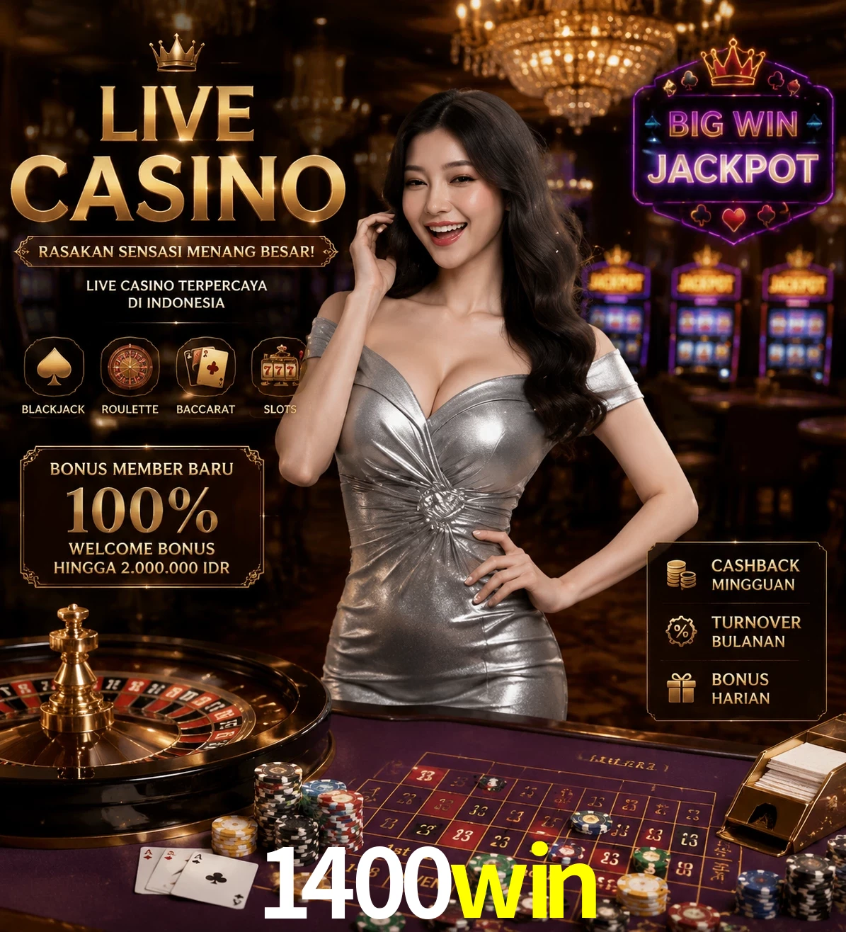 Saque PIX 1400win
