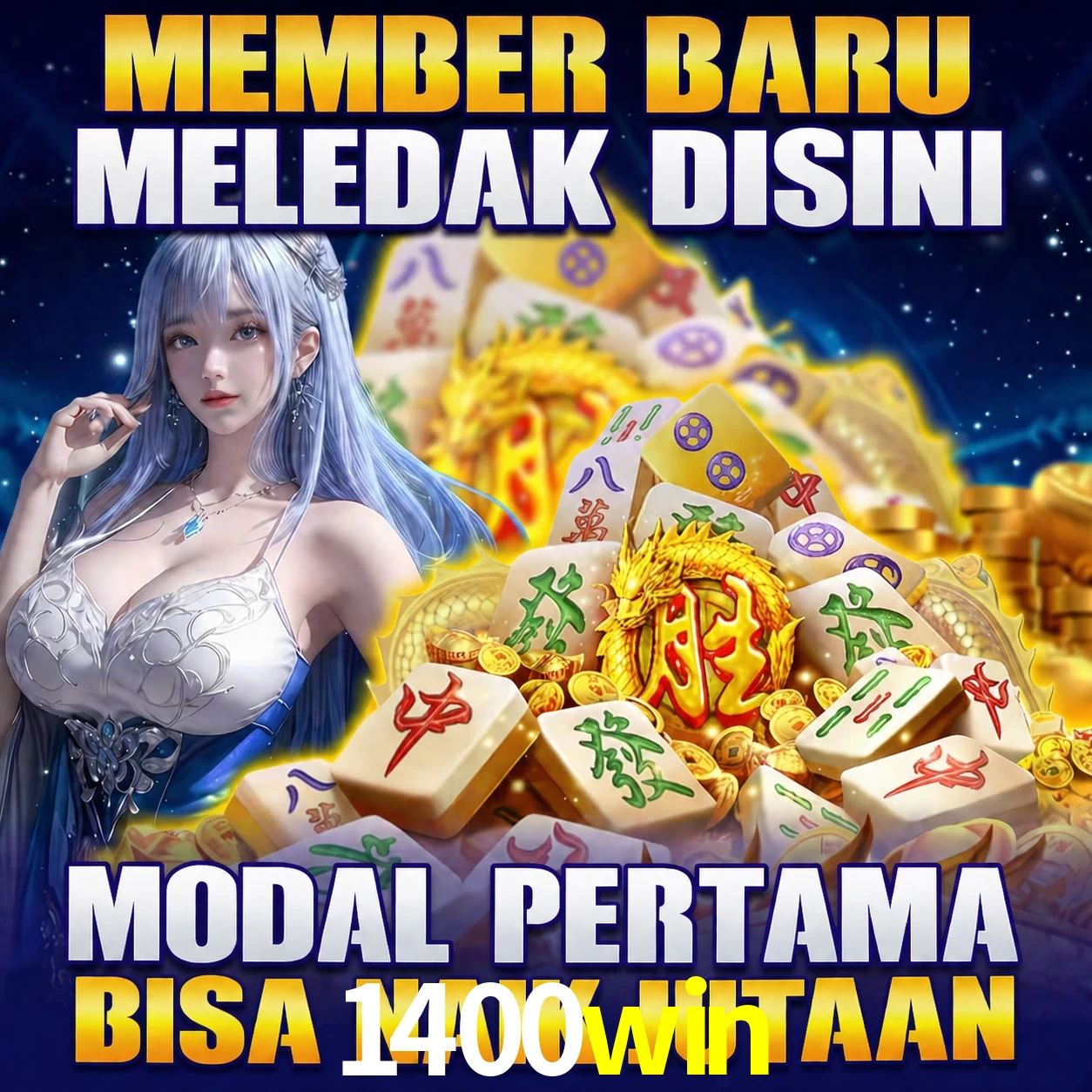 Slots com prêmios 1400win